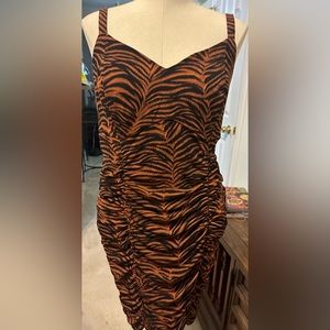 New! Animal print body con dress 18/20